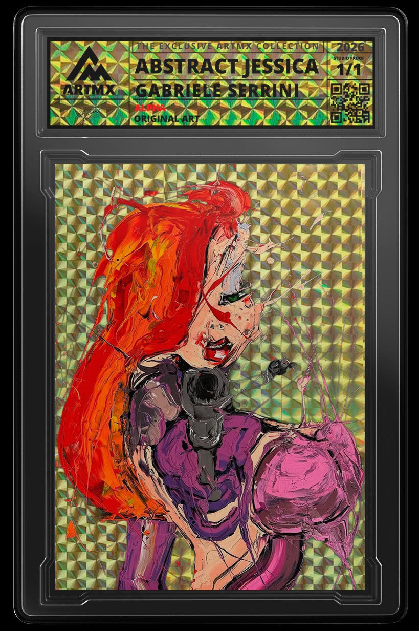 Abstract Jessica Rabbit by Gabriele Serrini (Alpha / Studio Proof / Unreleased)