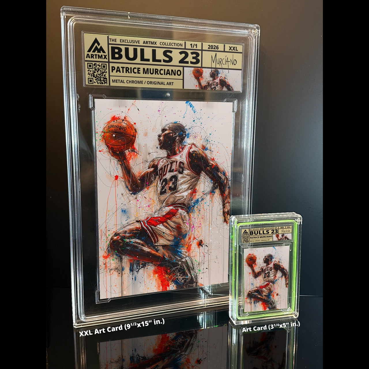 Bulls 23 by Patrice Murciano (XXL Art Card)