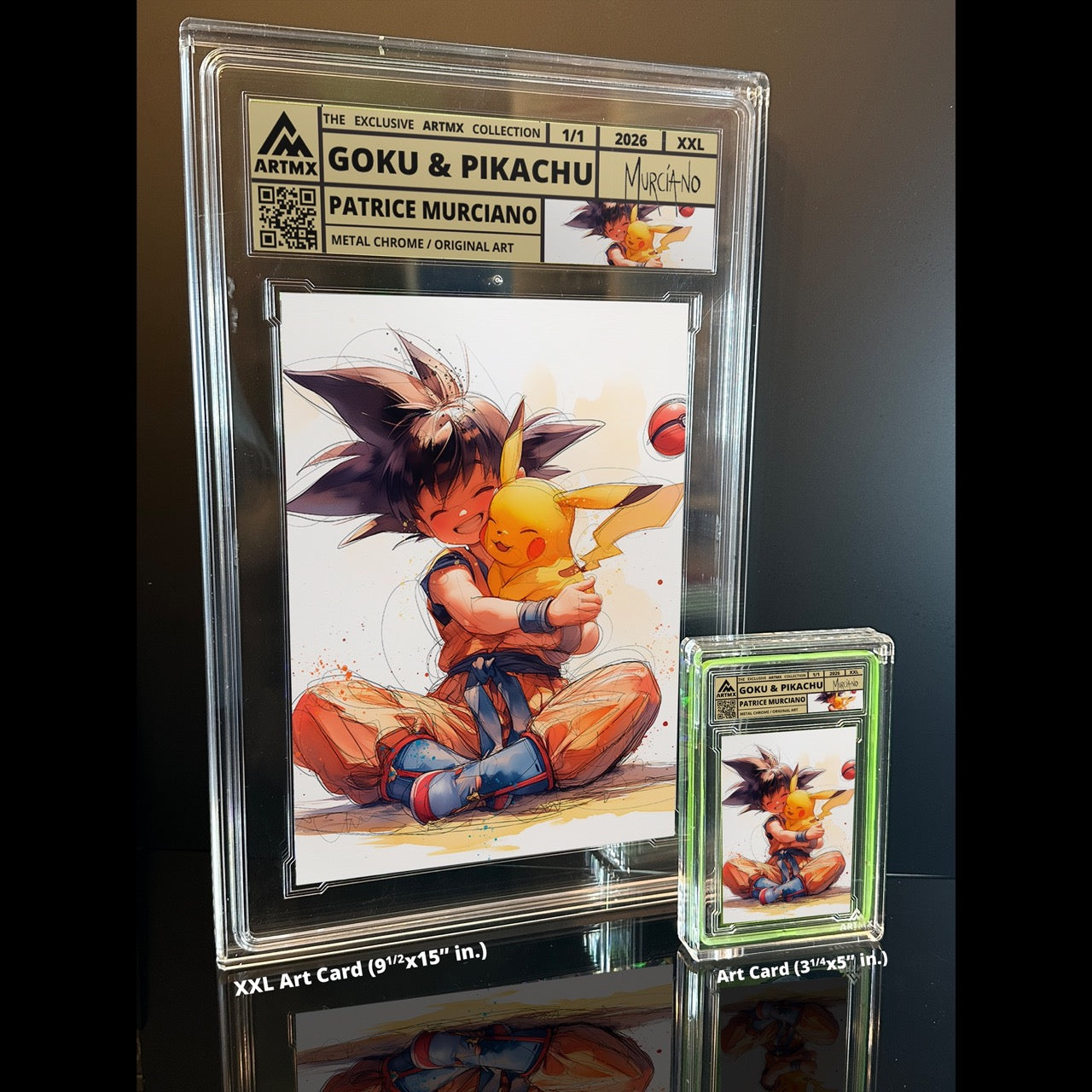 Goku & Pikachu by Patrice Murciano (XXL Art Card)