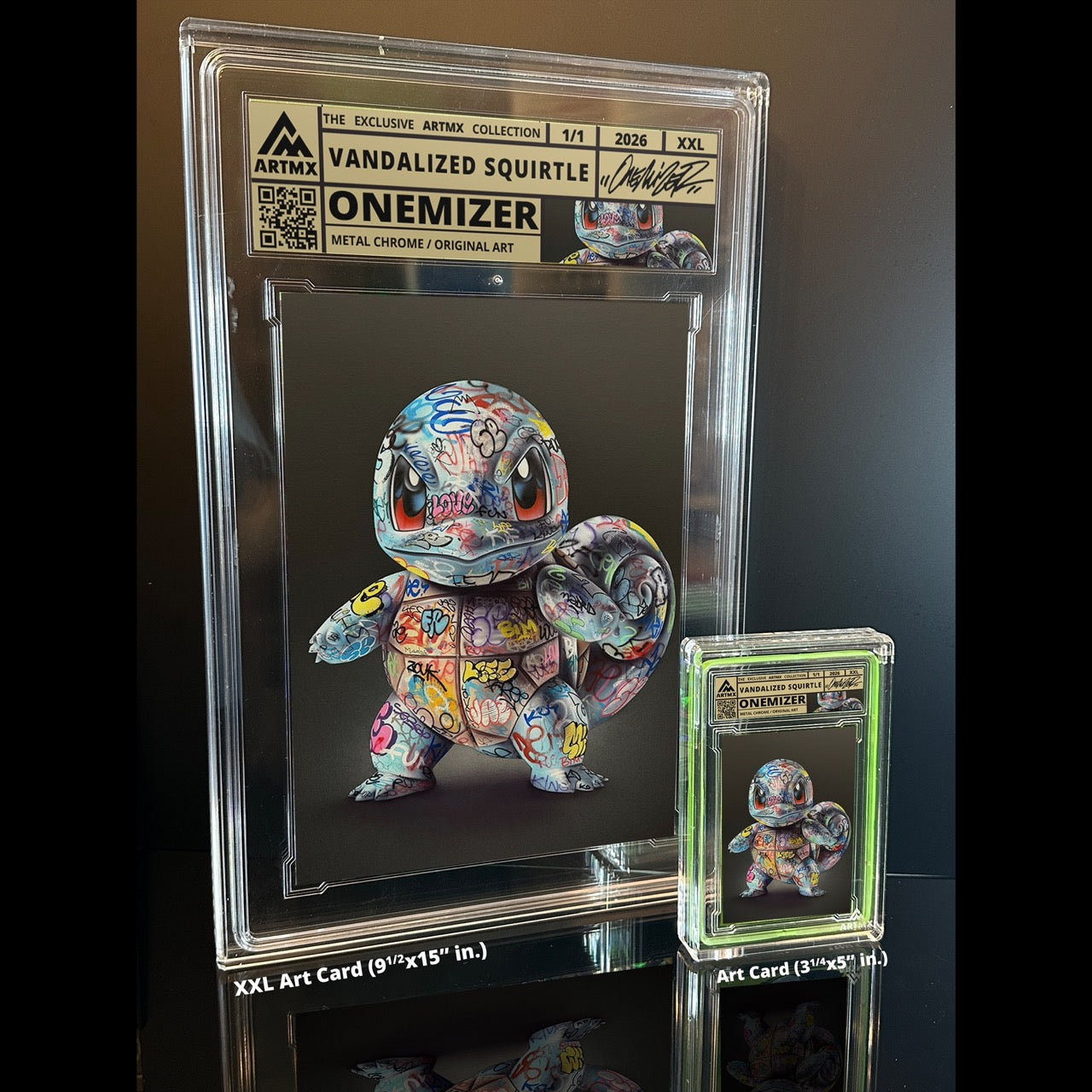 Vandalized Squirtle by Onemizer (XXL Art Card)