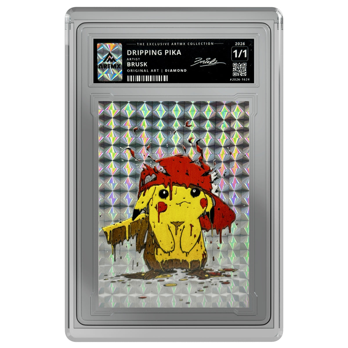 DRIPPING PIKA by Brusk (Diamond / Vaulted)
