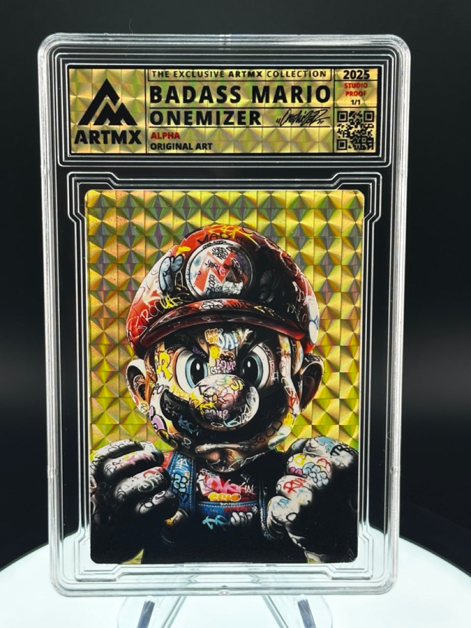 Badass Mario (Alpha / Studio Proof)