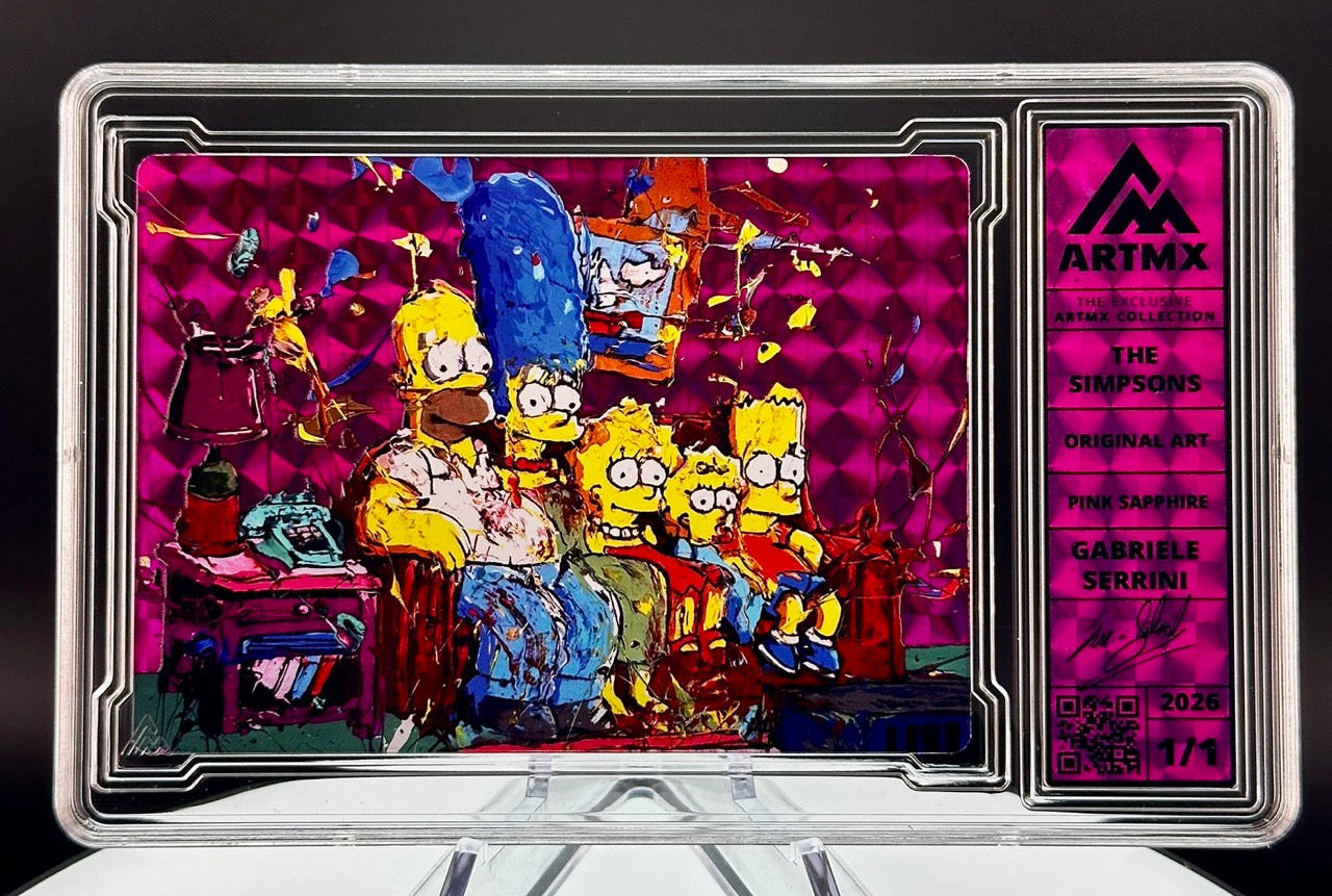 The Simpsons by Gabriele Serrini (Raspberry / Vaulted)