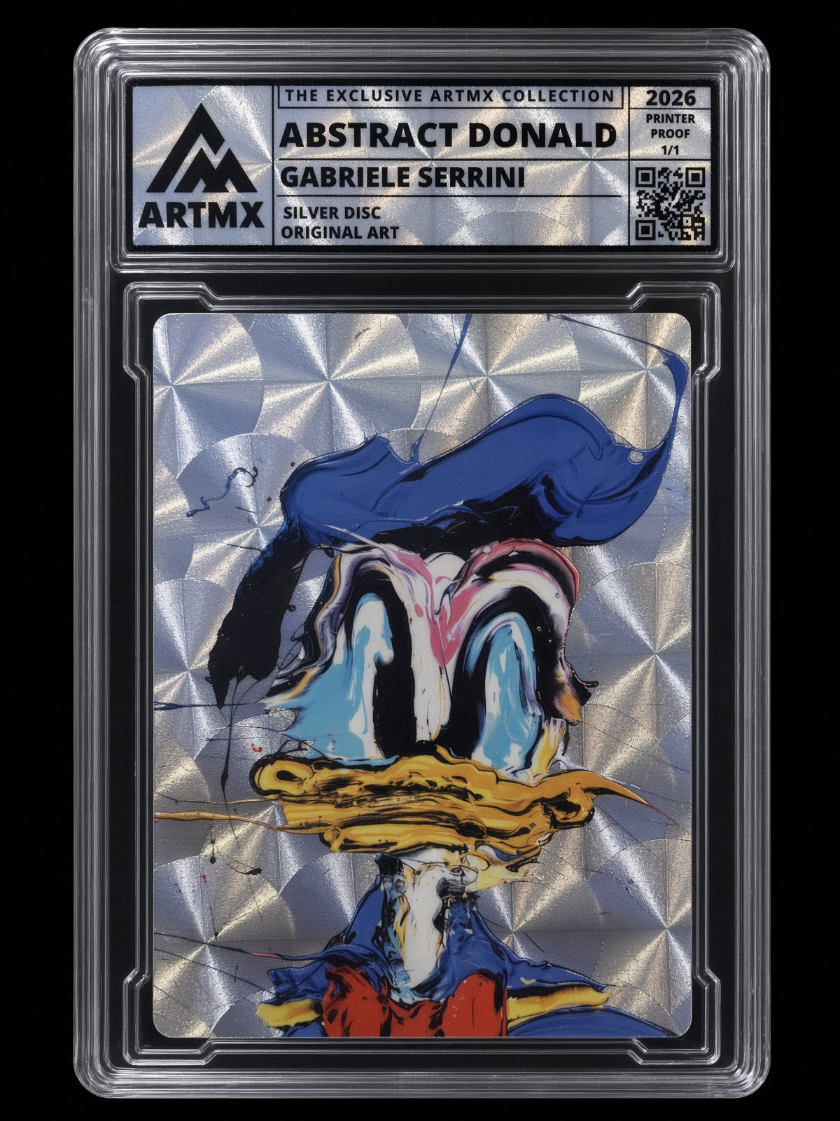 ABSTRACT DONALD by Gabriele Serrini (Nuclear / Printer Proof)