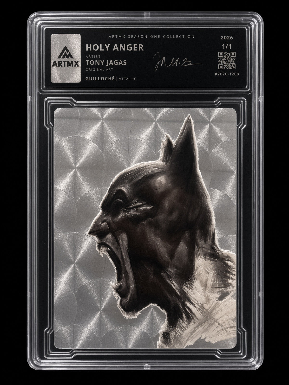 HOLY ANGER by Tony Jagas (Guilloché / Vaulted)