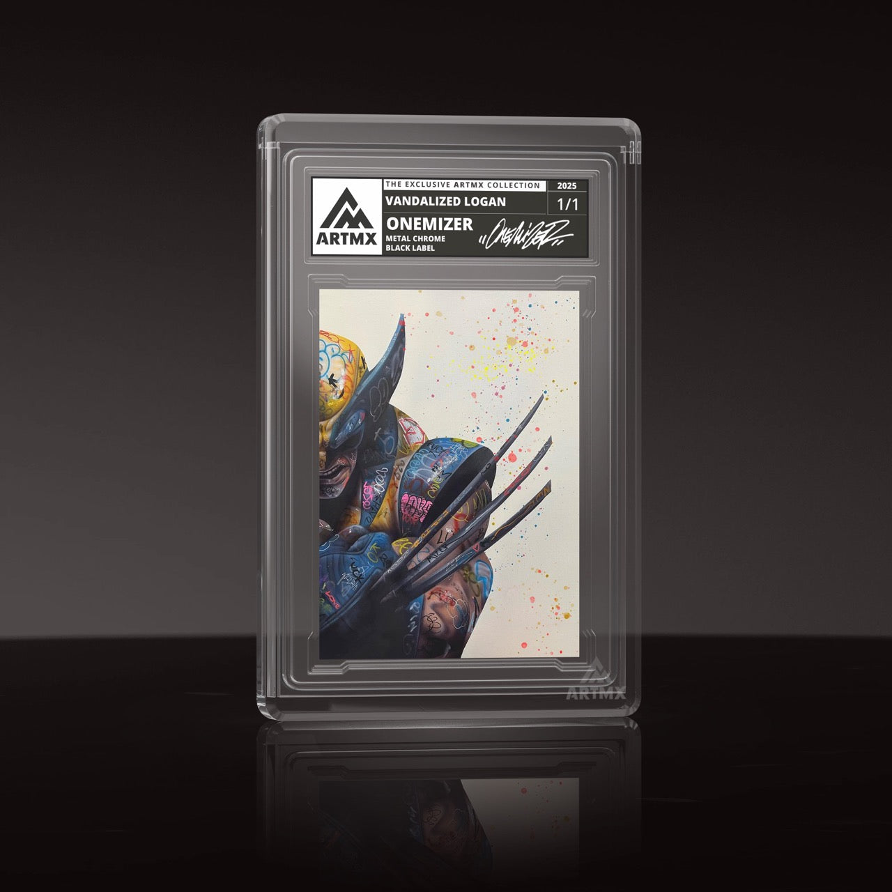 "Vandalized Logan" Art Card by Onemizer