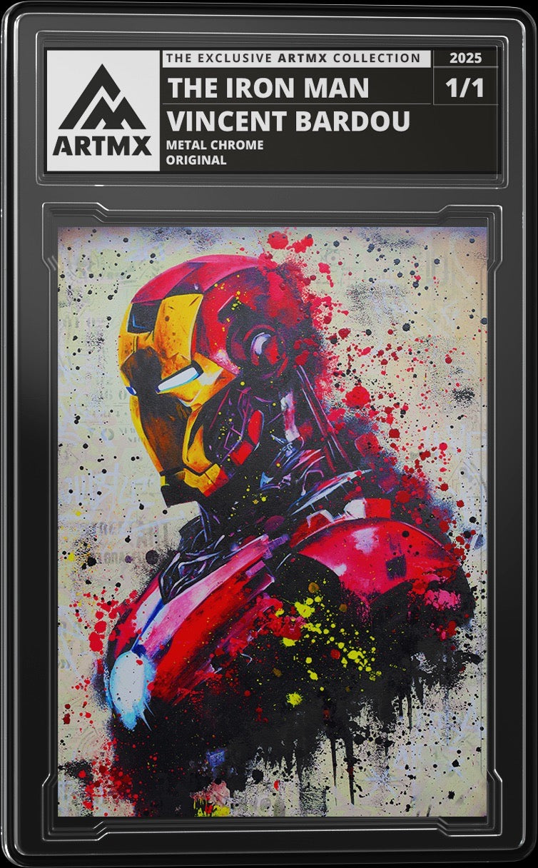 “The Iron Man" Art Card by Vincent Bardou
