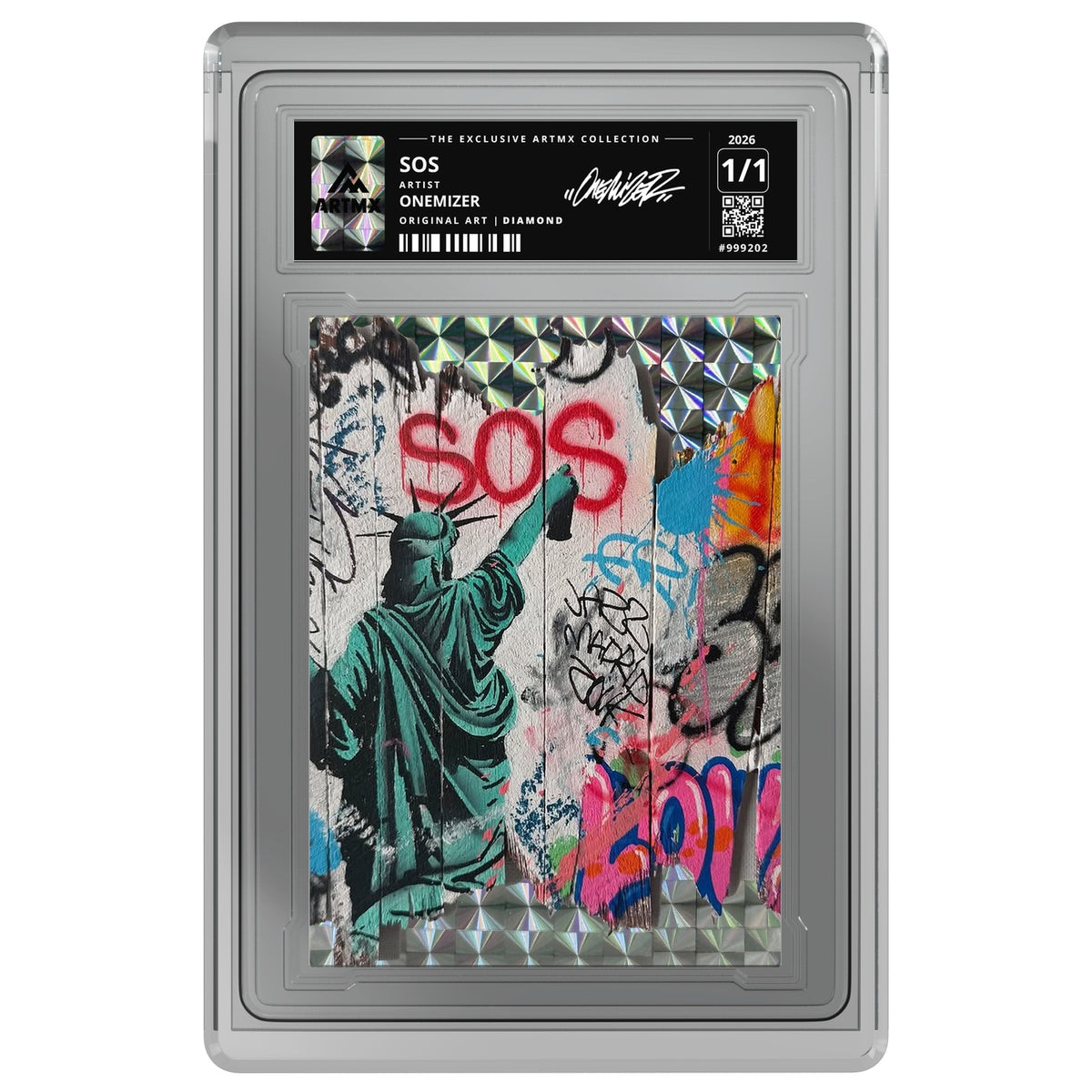SOS by Onemizer — Diamond — on white