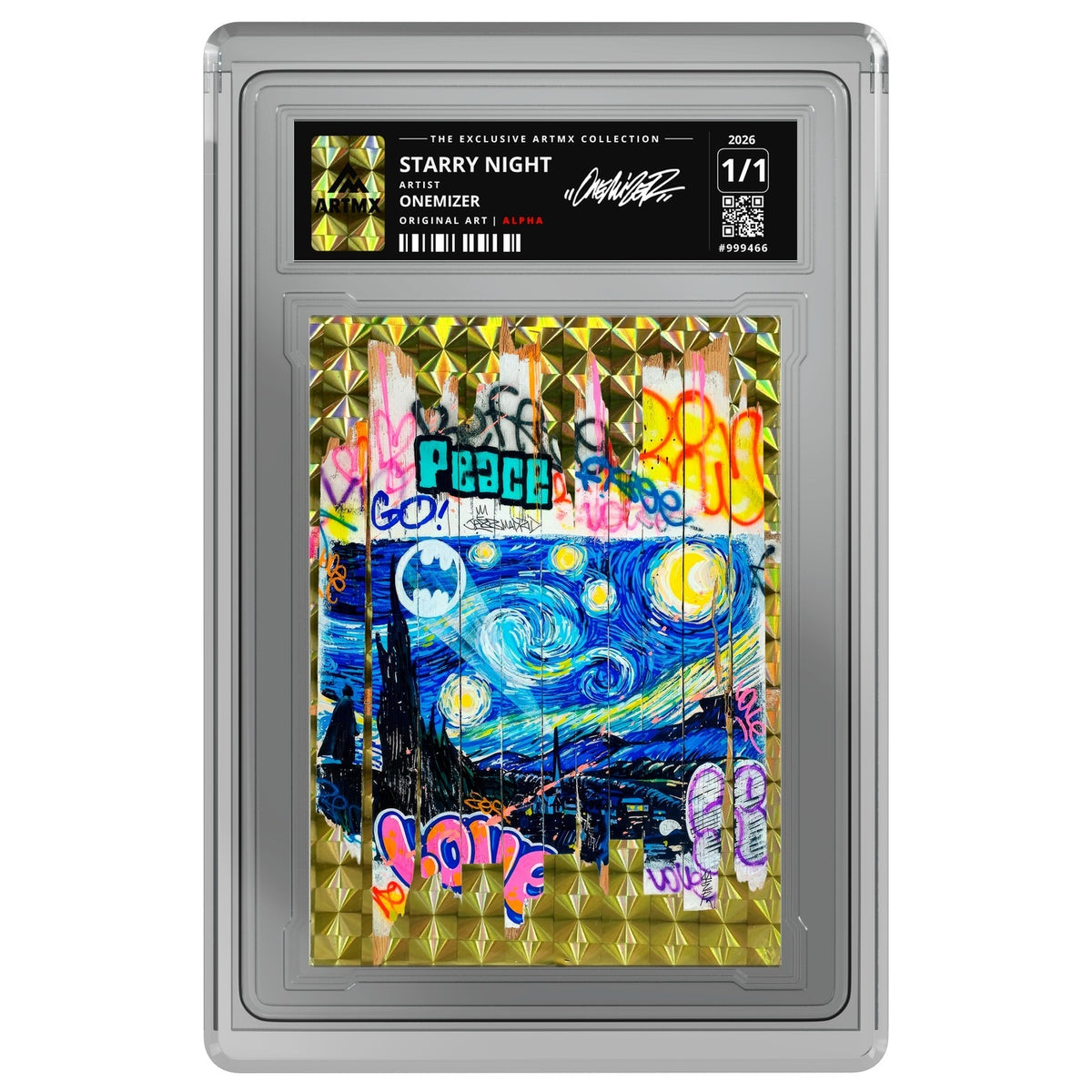 STARRY NIGHT by Onemizer — Alpha — on white