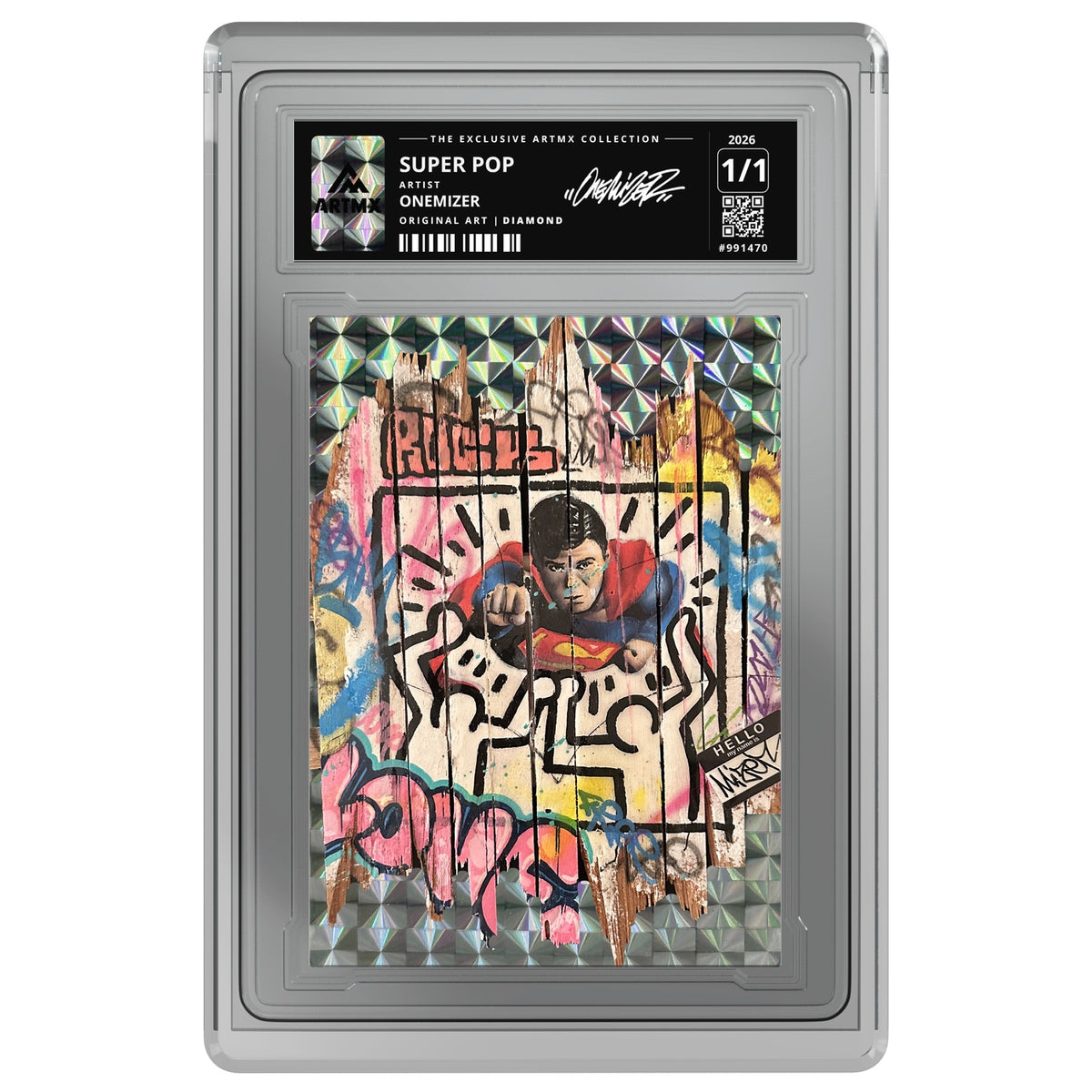 SUPER POP by Onemizer — Diamond — on white