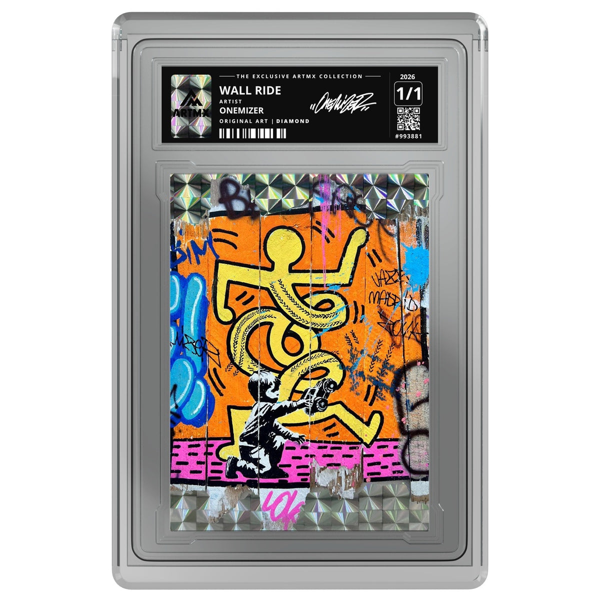 WALL RIDE by Onemizer — Diamond — on white