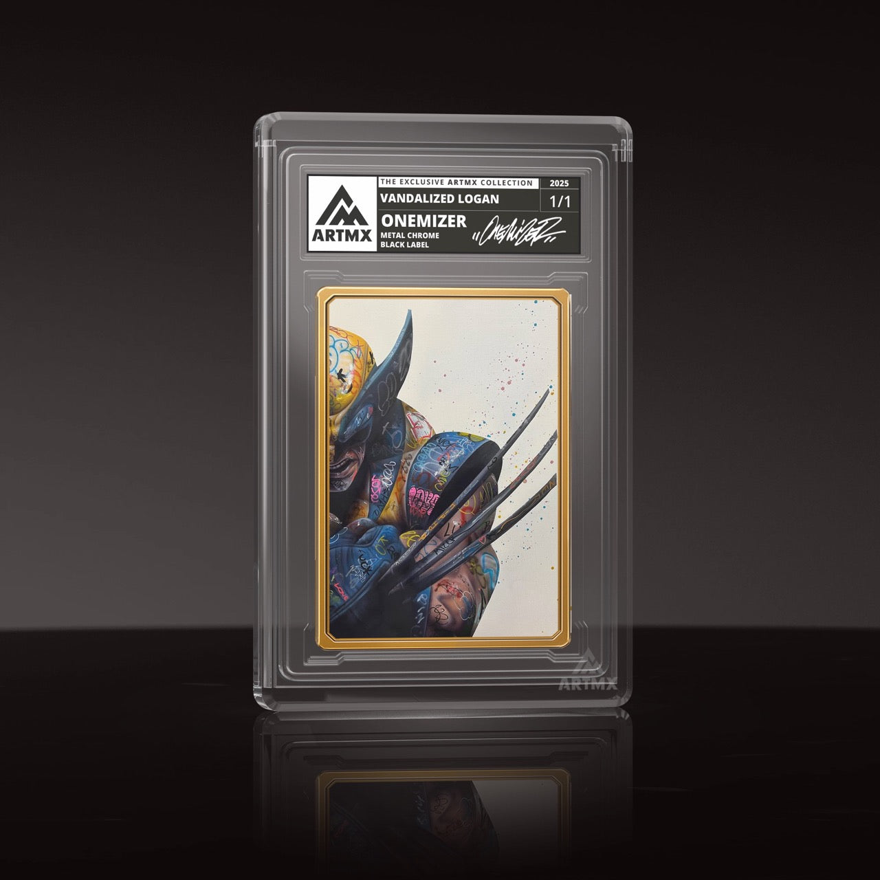 "Vandalized Logan" Art Card by Onemizer