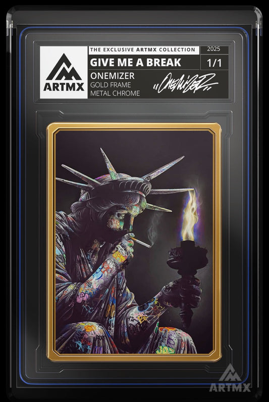 Onemizer's "Give me a Break" Art Cards - Limited Run of 10 copies - Randomized Allocation