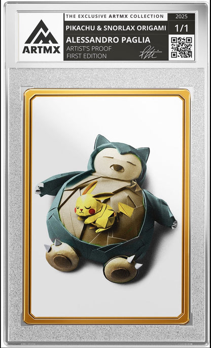 Pikachu and Snorlax