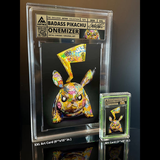 Badass Pikachu by Onemizer (XXL Art Card)