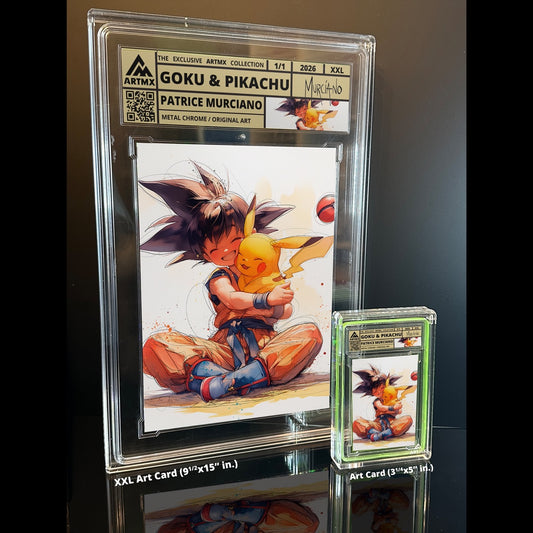 Goku & Pikachu by Patrice Murciano (XXL Art Card)
