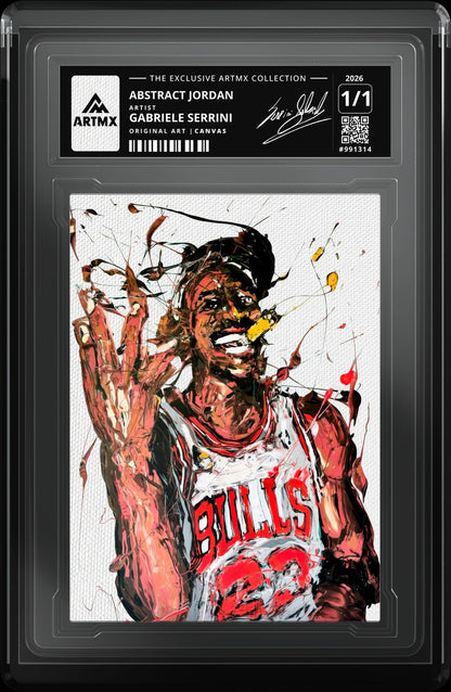 ABSTRACT JORDAN by Gabriele Serrini — Canvas — close-up