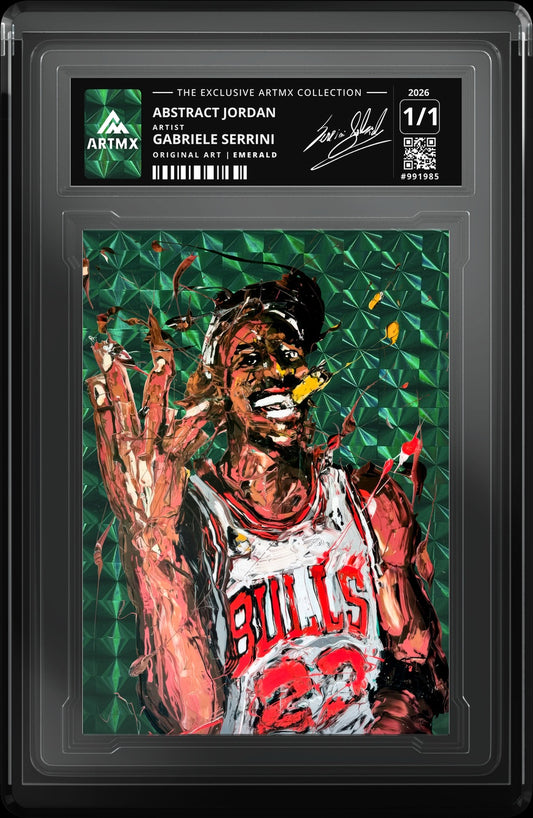 ABSTRACT JORDAN by Gabriele Serrini — Emerald — close-up