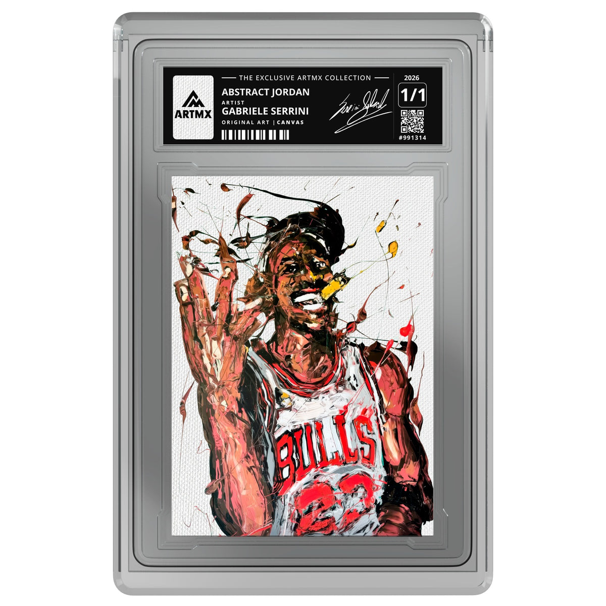 ABSTRACT JORDAN by Gabriele Serrini — Canvas — on white