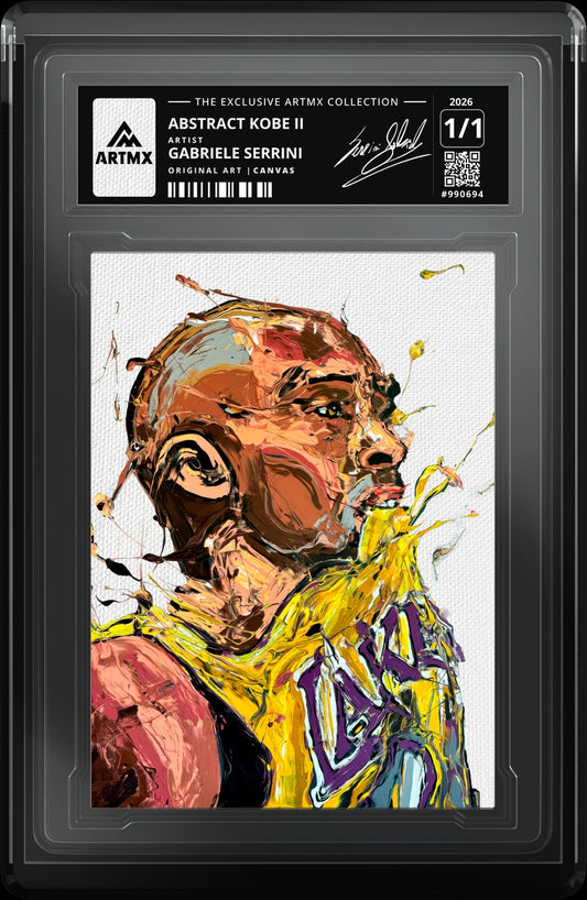 ABSTRACT KOBE II by Gabriele Serrini — Canvas — close-up