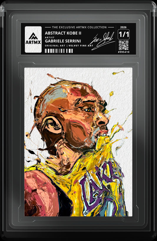 ABSTRACT KOBE II by Gabriele Serrini — Velvet Fine Art — close-up