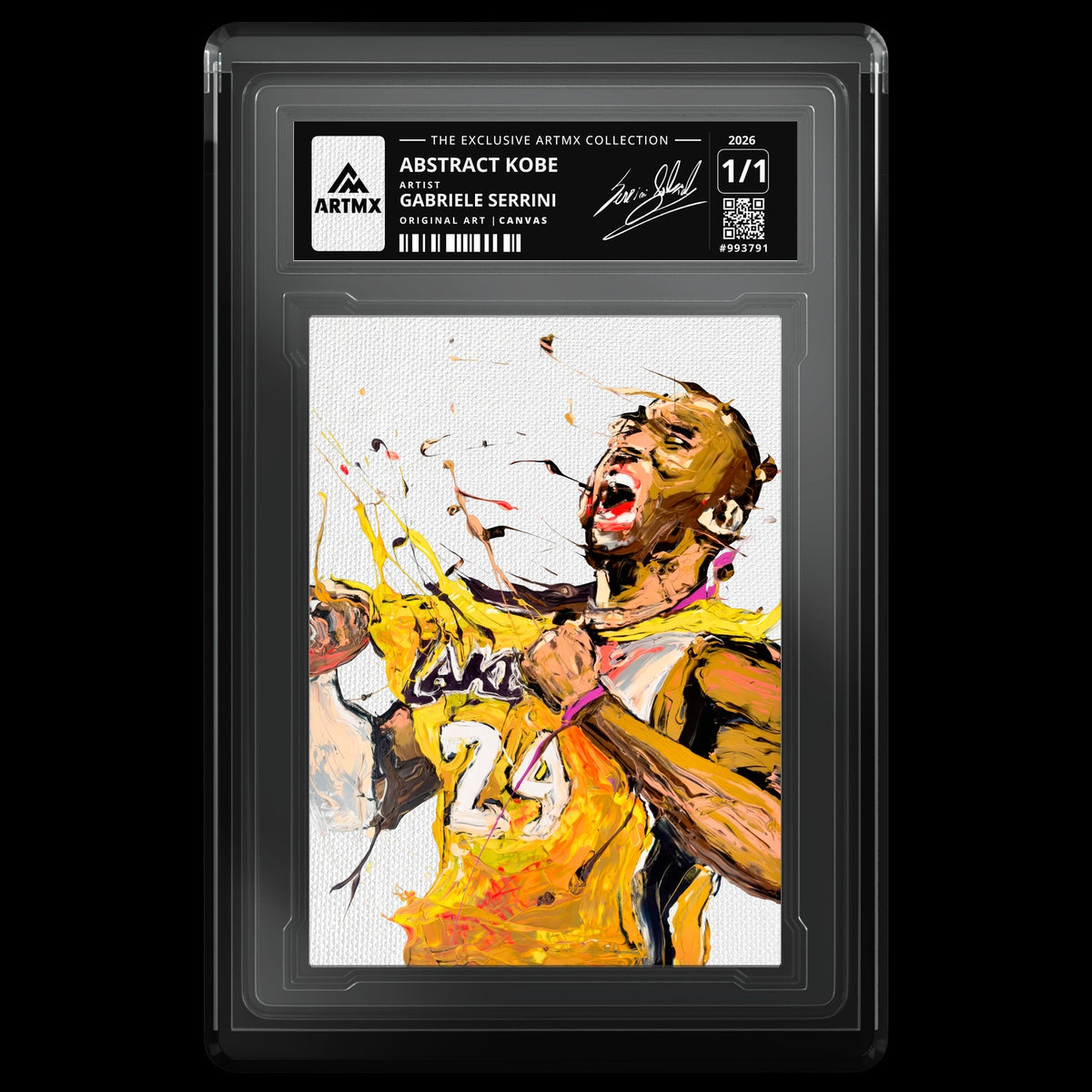 ABSTRACT KOBE by Gabriele Serrini — Canvas — front