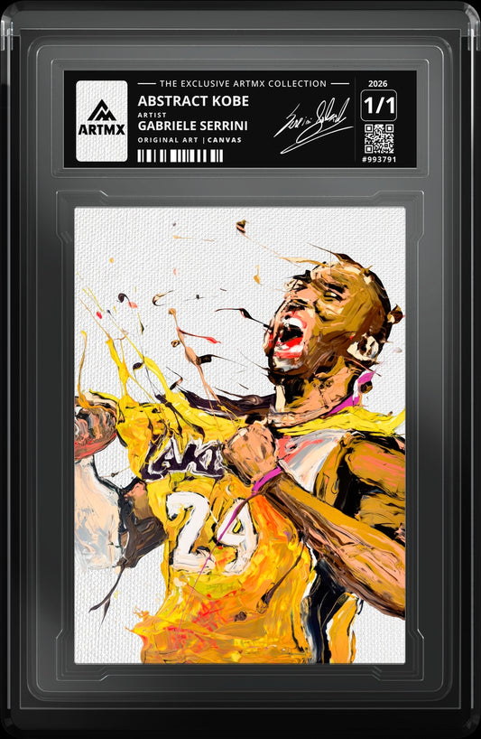 ABSTRACT KOBE by Gabriele Serrini — Canvas — close-up