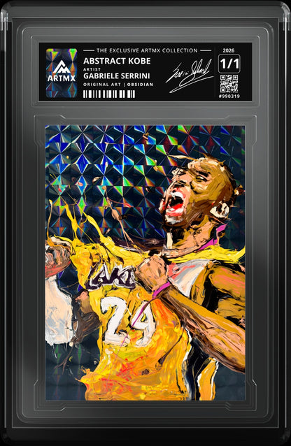 ABSTRACT KOBE by Gabriele Serrini — Obsidian — close-up