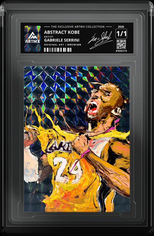 ABSTRACT KOBE by Gabriele Serrini — Obsidian — close-up