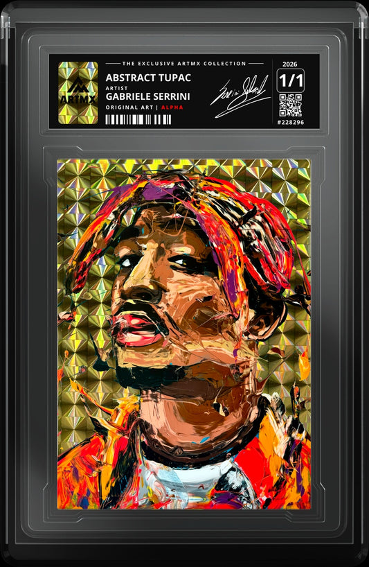 Abstract Tupac by Gabriele Serrini (Alpha / Vaulted) — close-up