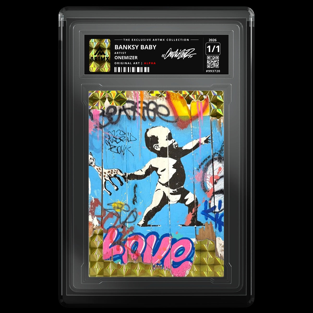 BANKSY BABY by Onemizer — Alpha — front