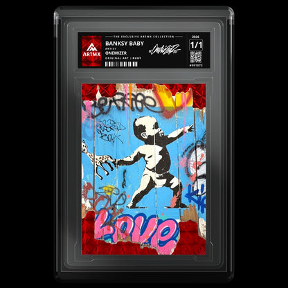 BANKSY BABY by Onemizer — Ruby — front