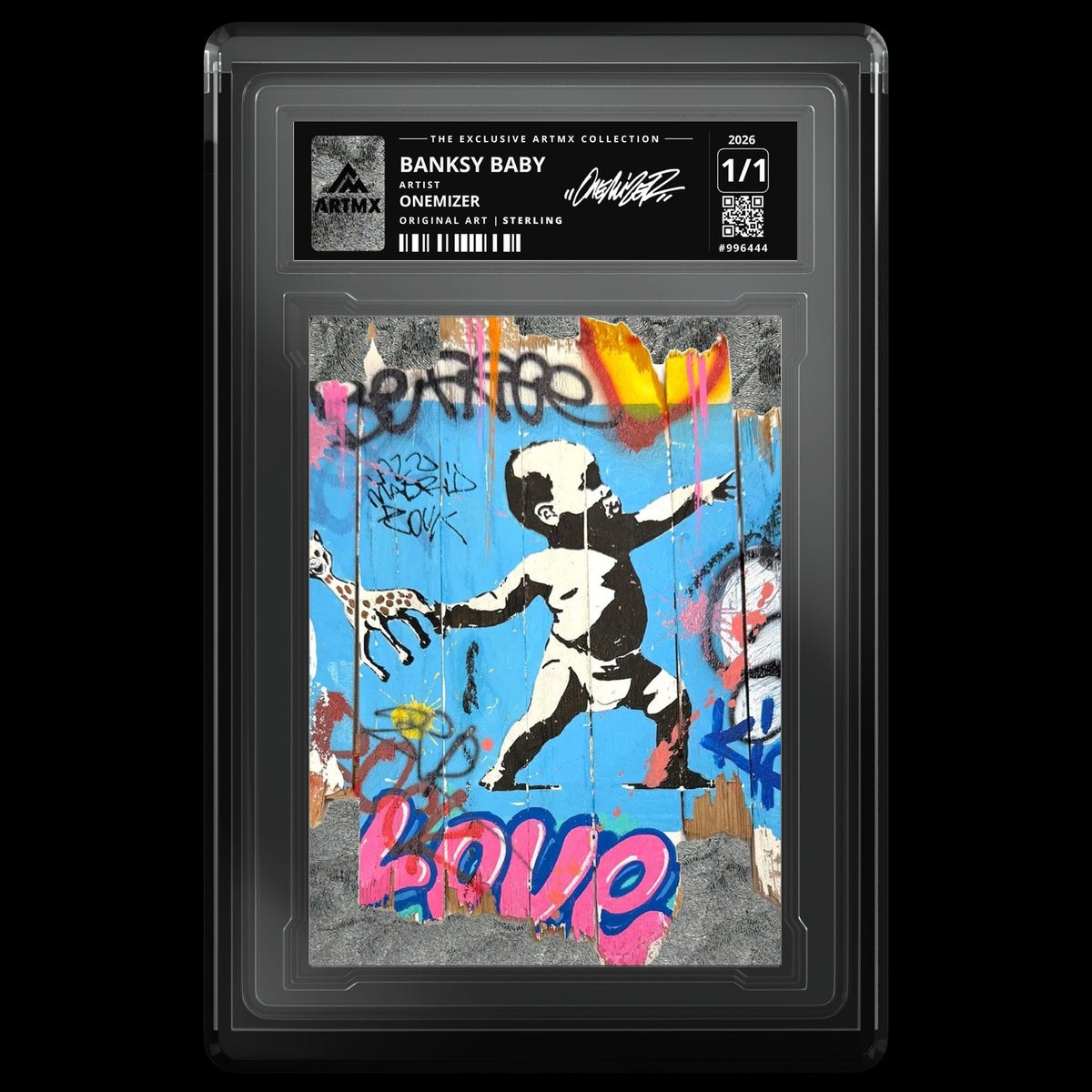 BANKSY BABY by Onemizer — Sterling — front