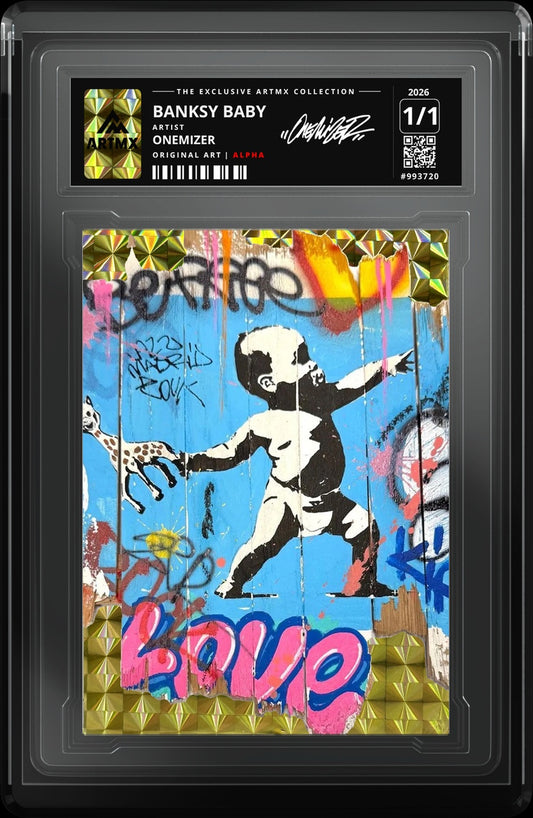BANKSY BABY by Onemizer — Alpha — close-up