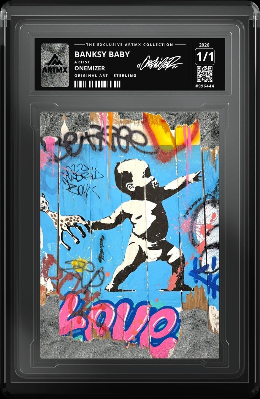 BANKSY BABY by Onemizer — Sterling — close-up