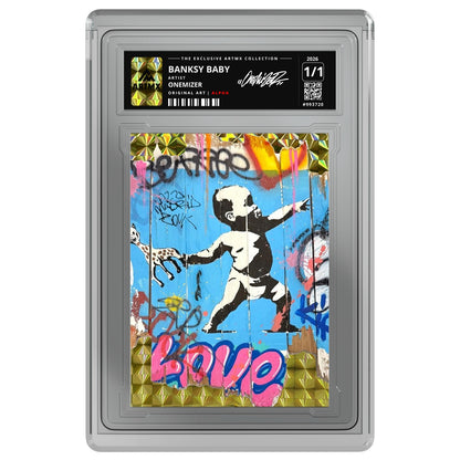 BANKSY BABY by Onemizer — Alpha — on white