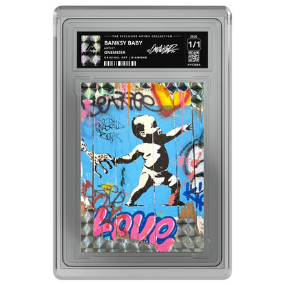 BANKSY BABY by Onemizer — Diamond — on white