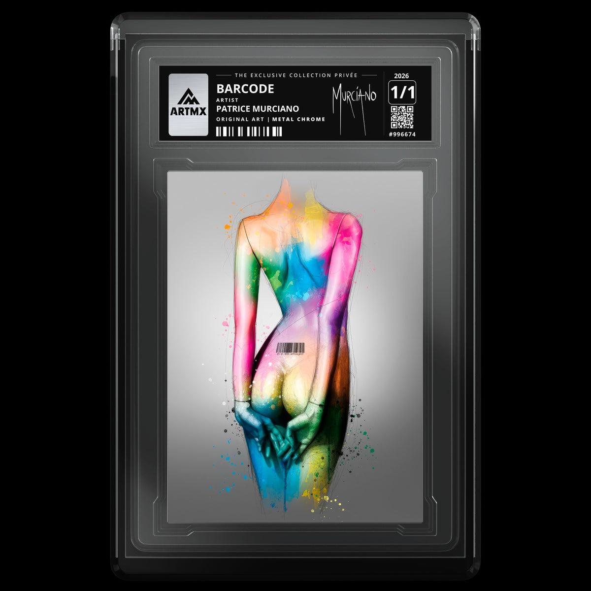 BARCODE by Patrice Murciano — Metal Chrome — front