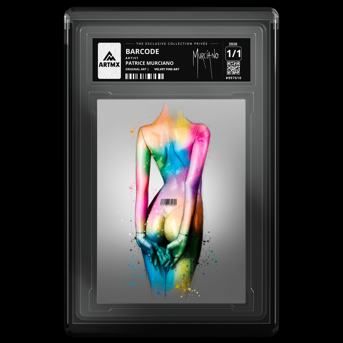 BARCODE by Patrice Murciano — Velvet Fine Art — front