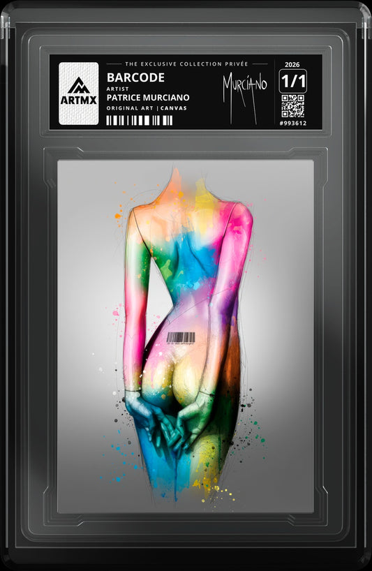 BARCODE by Patrice Murciano — Canvas — close-up