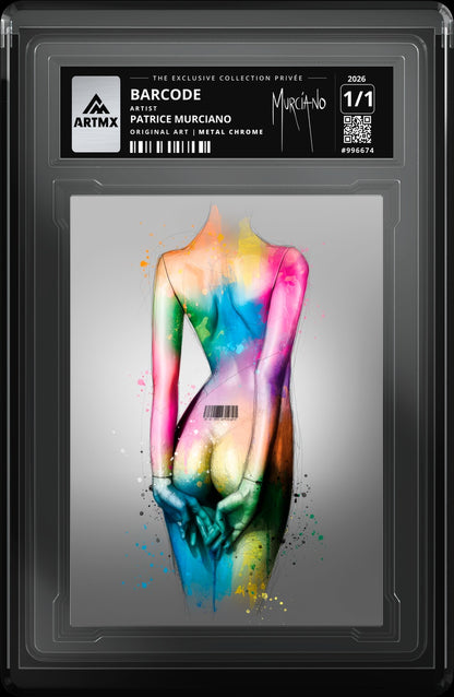 BARCODE by Patrice Murciano — Metal Chrome — close-up