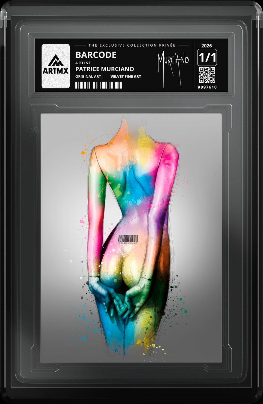 BARCODE by Patrice Murciano — Velvet Fine Art — close-up