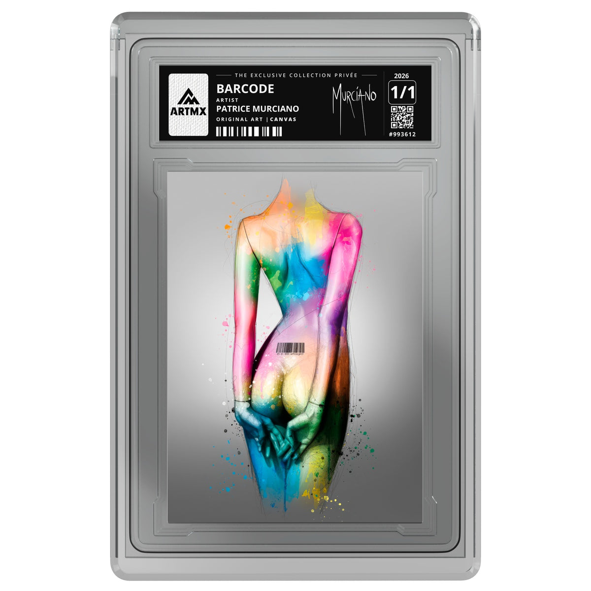 BARCODE by Patrice Murciano — Canvas — on white