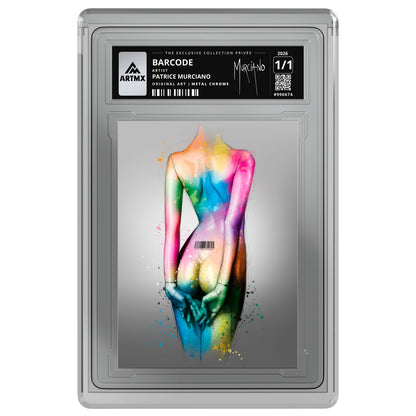 BARCODE by Patrice Murciano — Metal Chrome — on white