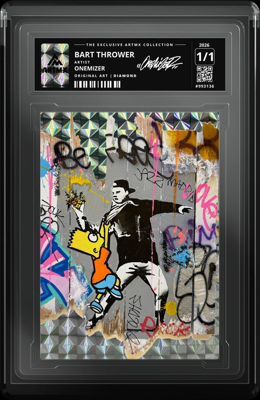 BART THROWER by Onemizer — Diamond — close-up
