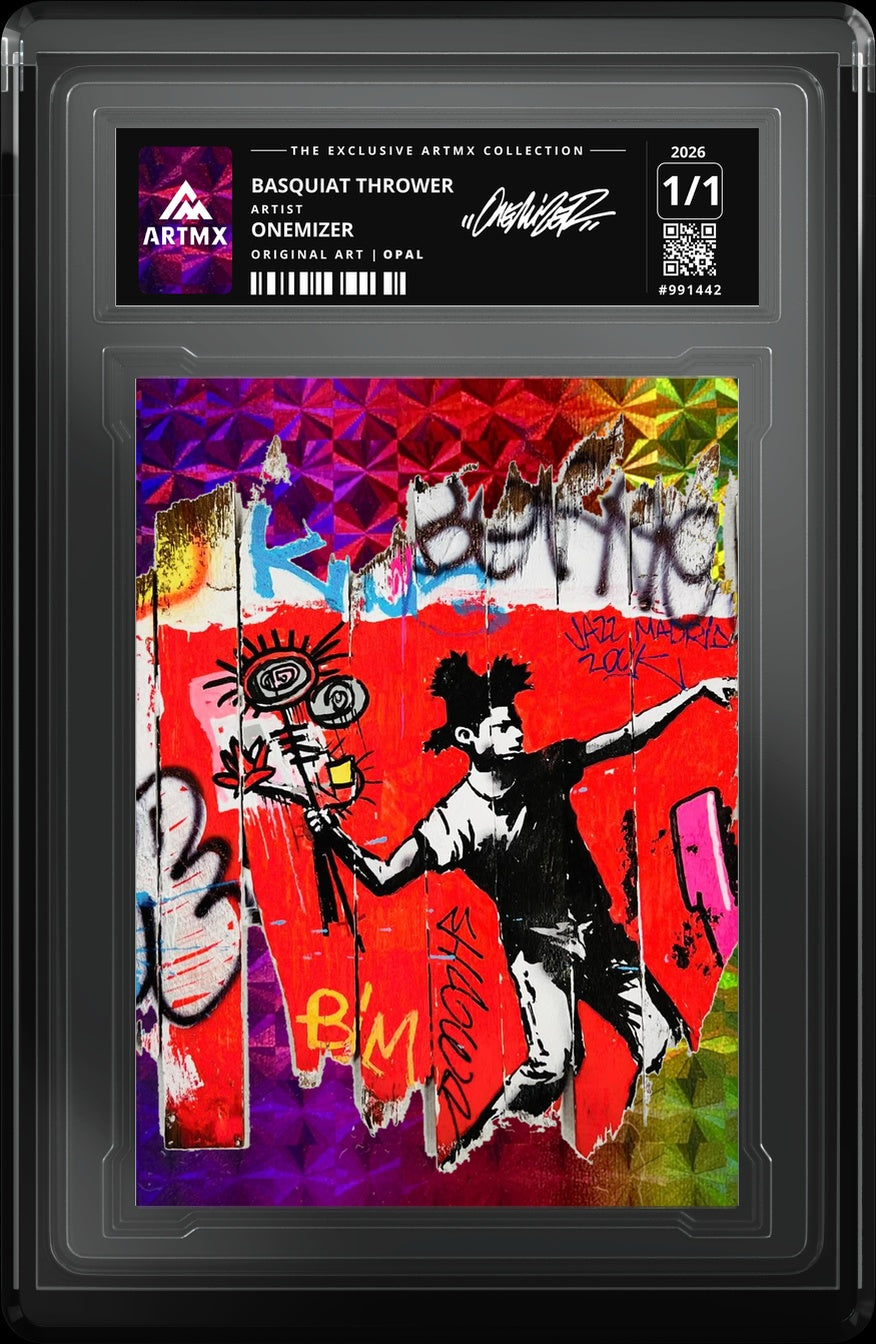 BASQUIAT THROWER by Onemizer — Opal — close-up