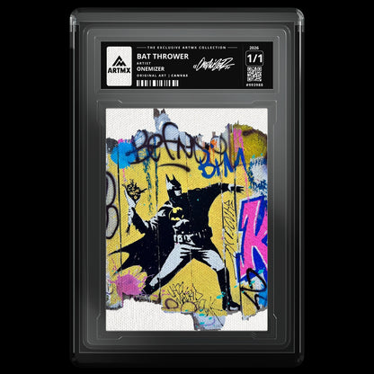 BAT THROWER by Onemizer — Canvas — front