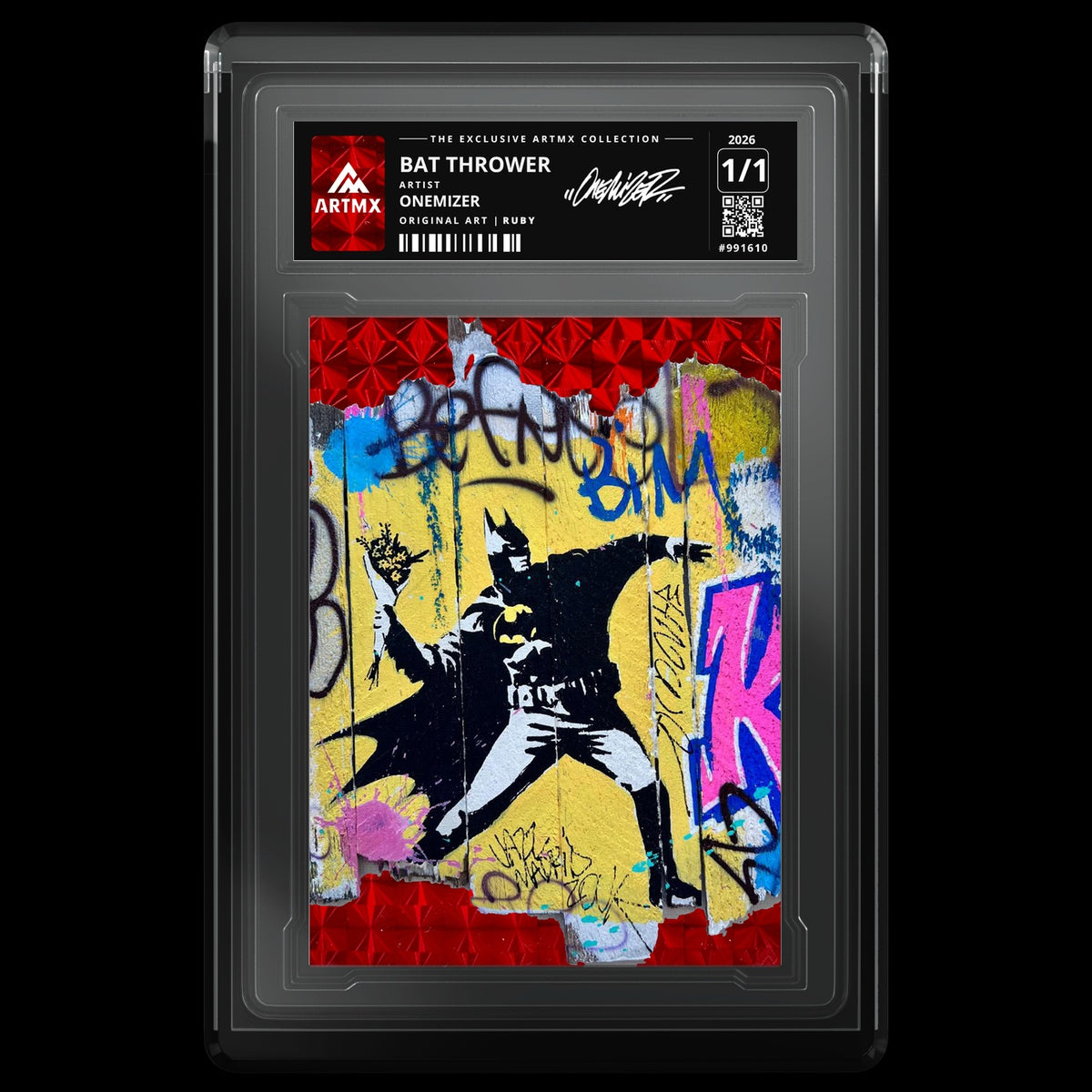 BAT THROWER by Onemizer — Ruby — front