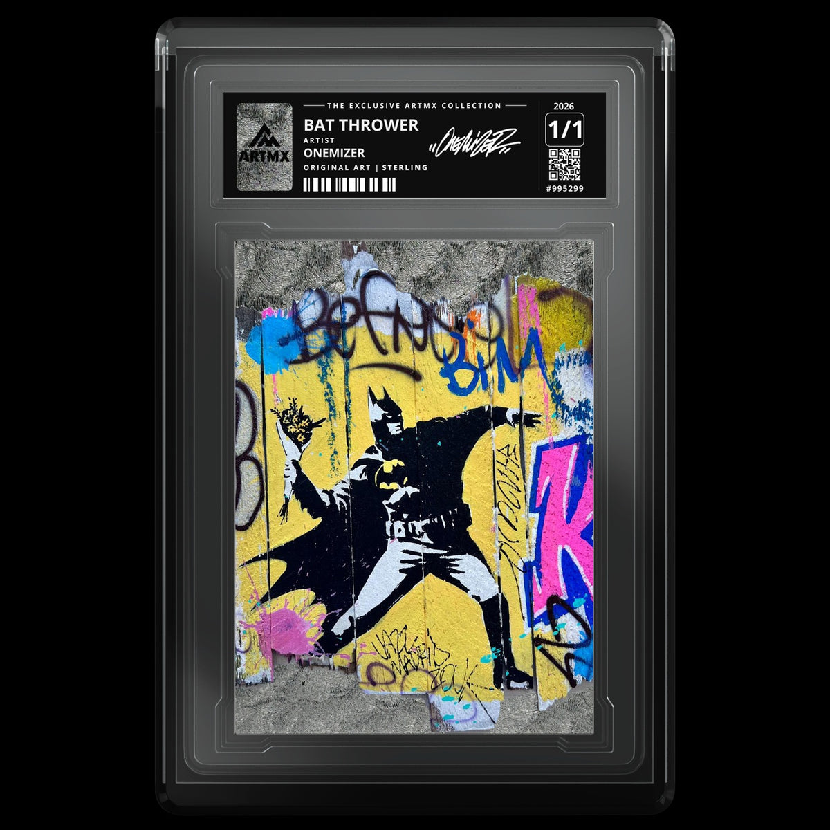 BAT THROWER by Onemizer — Sterling — front