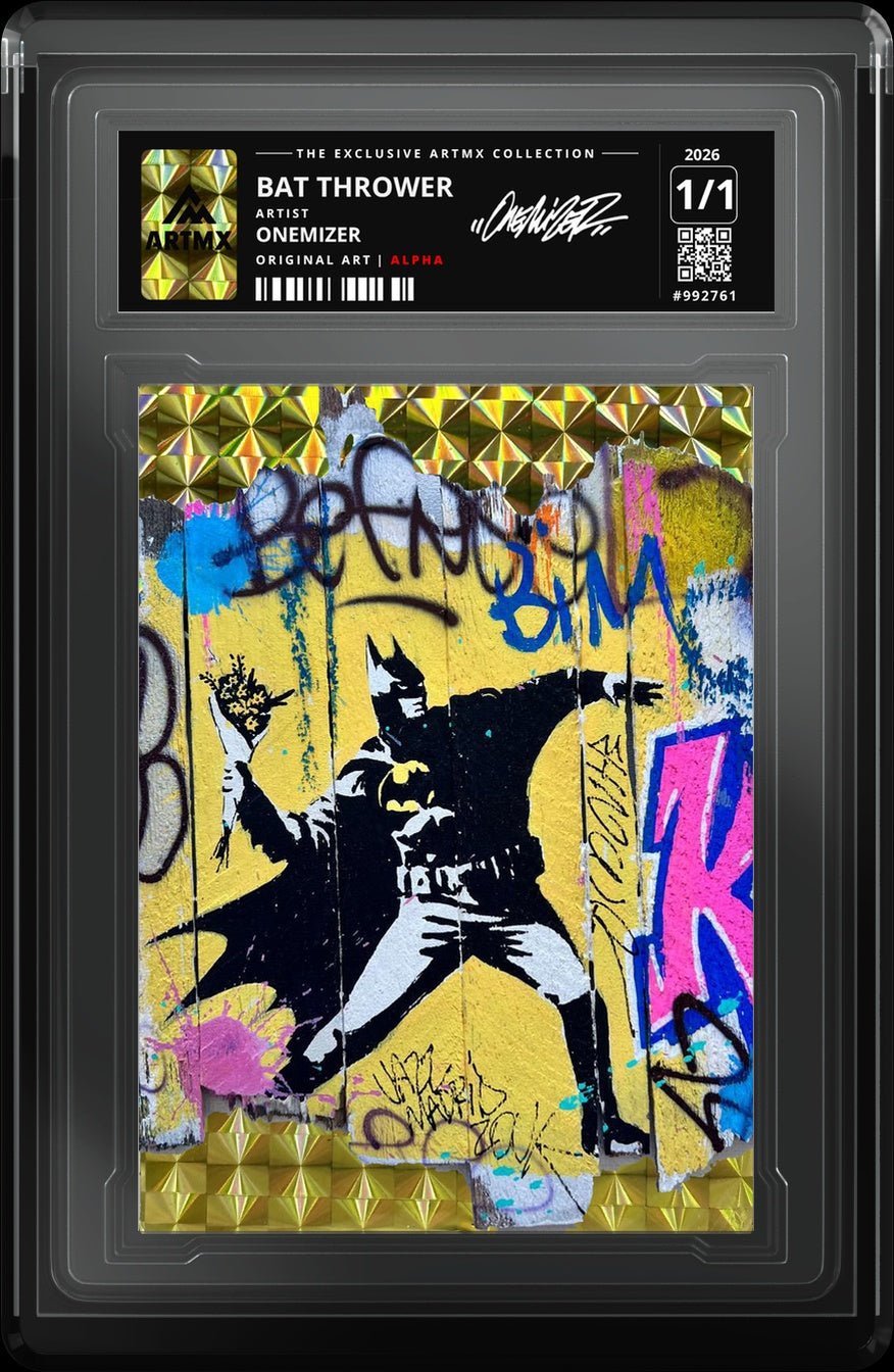 BAT THROWER by Onemizer — Alpha — close-up